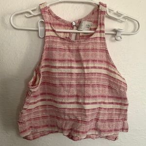 Cropped tank from anthropologie (brand Saturday Sunday)